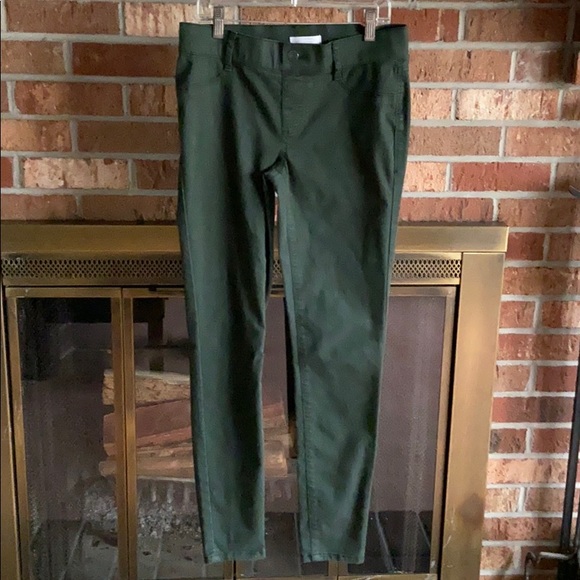 Lauren Conrad pants jeggings dark green size 2